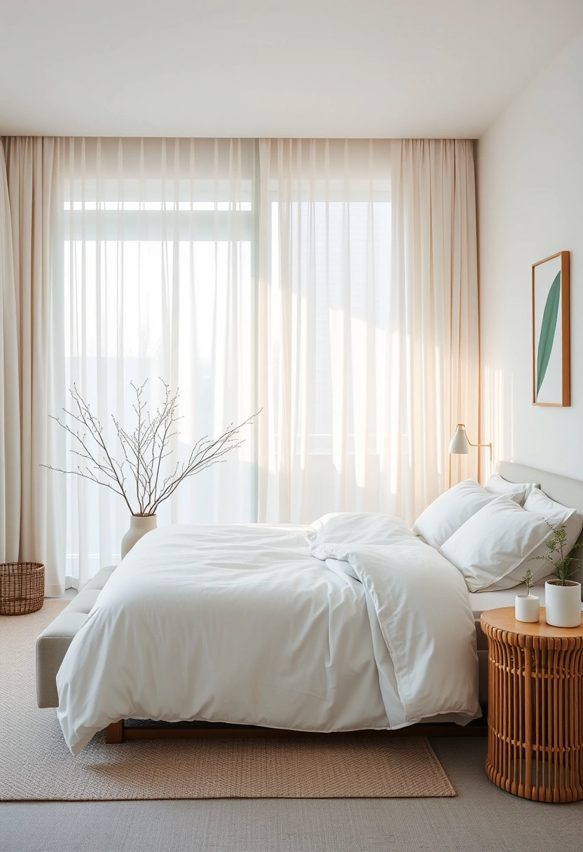 Green and white winter home decor ideas 4