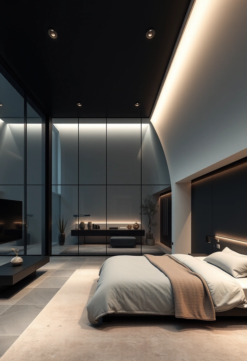 Grey bedroom ideas 19