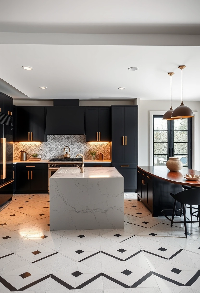 Iron ore kitchen cabinets ideas 5