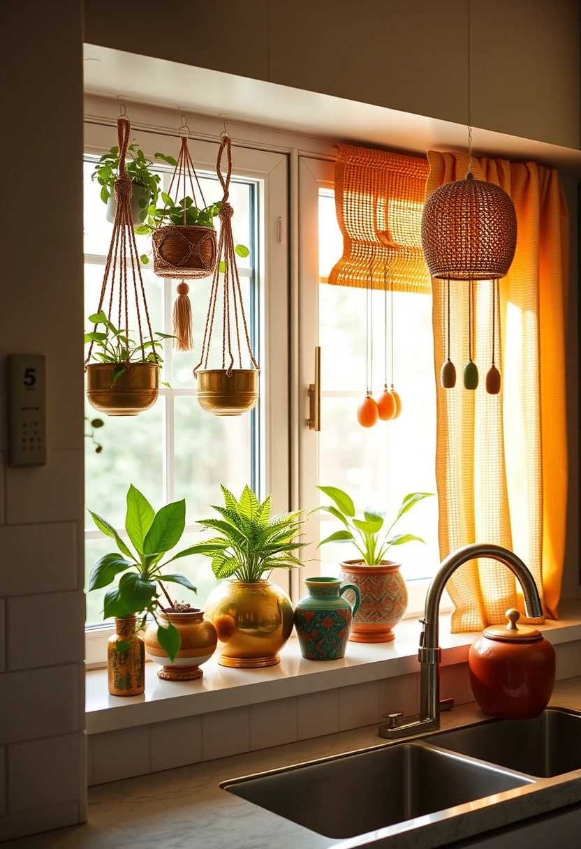 Kitchen window decor ideas 10