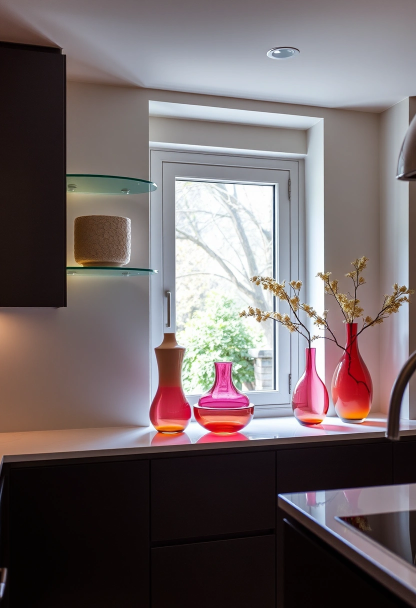 Kitchen window decor ideas 15