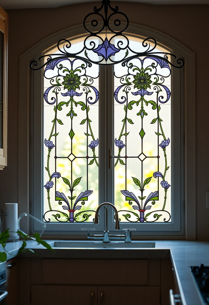 Kitchen window decor ideas 4