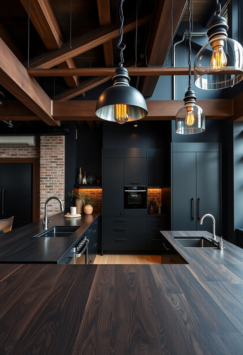 Kitchen wooden countertops ideas 16