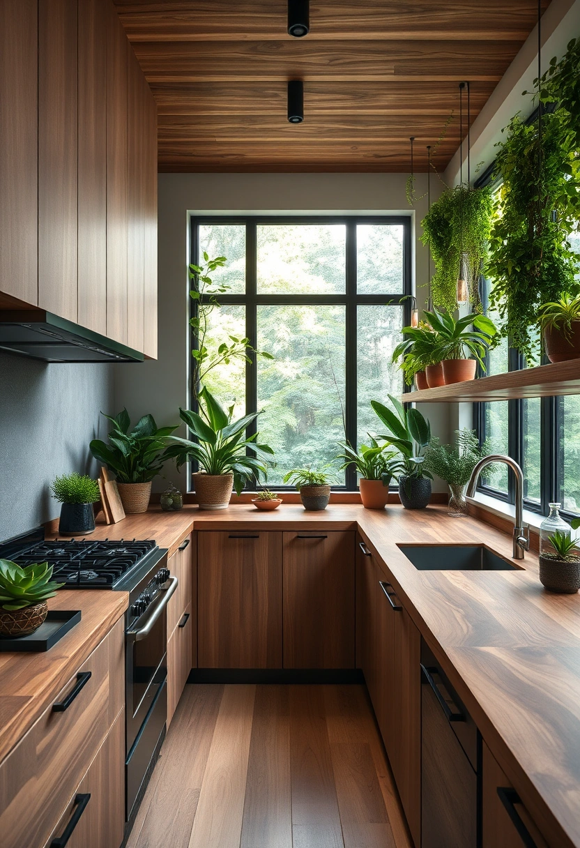 Kitchen wooden countertops ideas 17