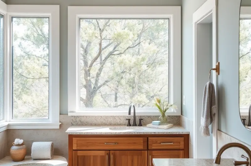 Lake house bathroom decor ideas 1
