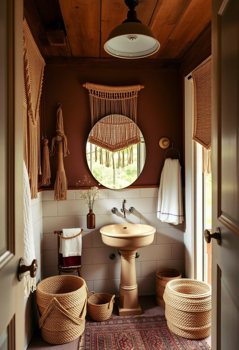 Lake house bathroom decor ideas 13