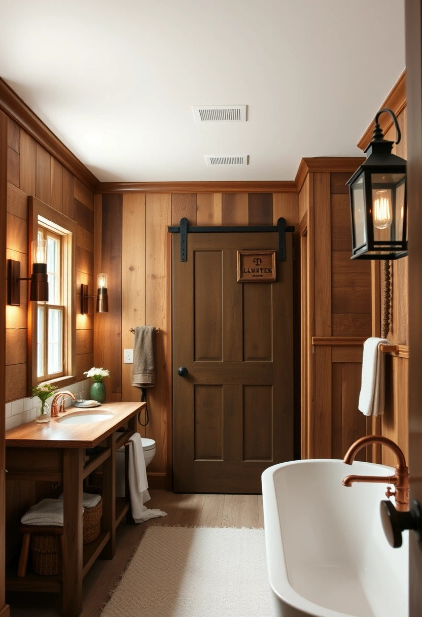 Lake house bathroom decor ideas 2