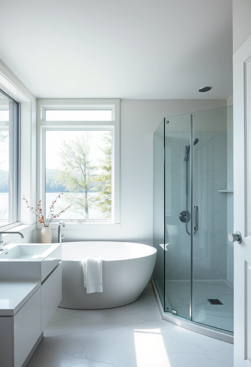 Lake house bathroom decor ideas 3