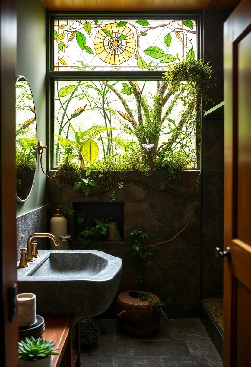 Lake house bathroom decor ideas 6