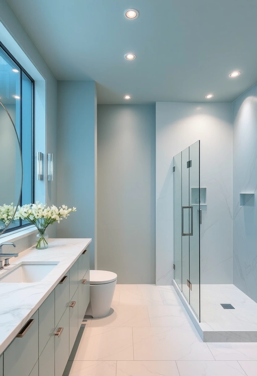 Lake house bathroom decor ideas 7