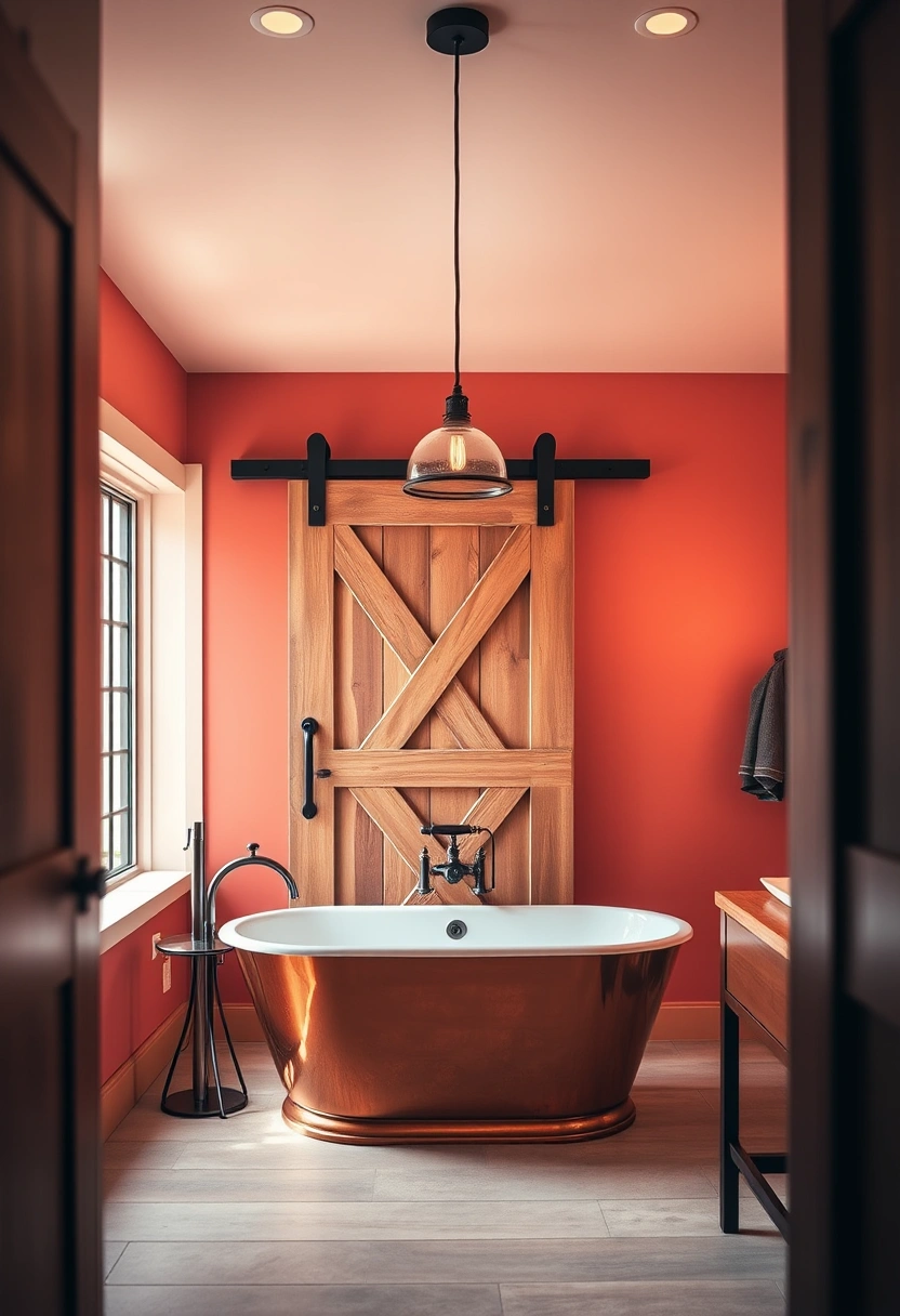 Lake house bathroom decor ideas 8