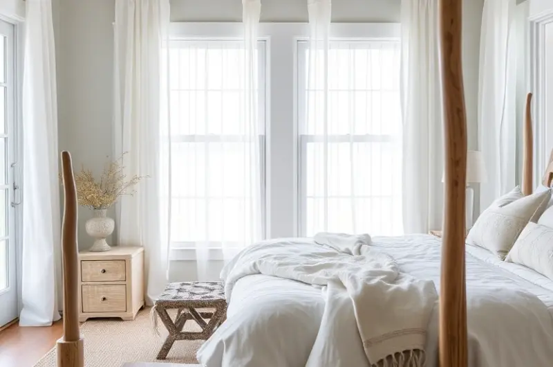 Lake house bedroom decor ideas 1
