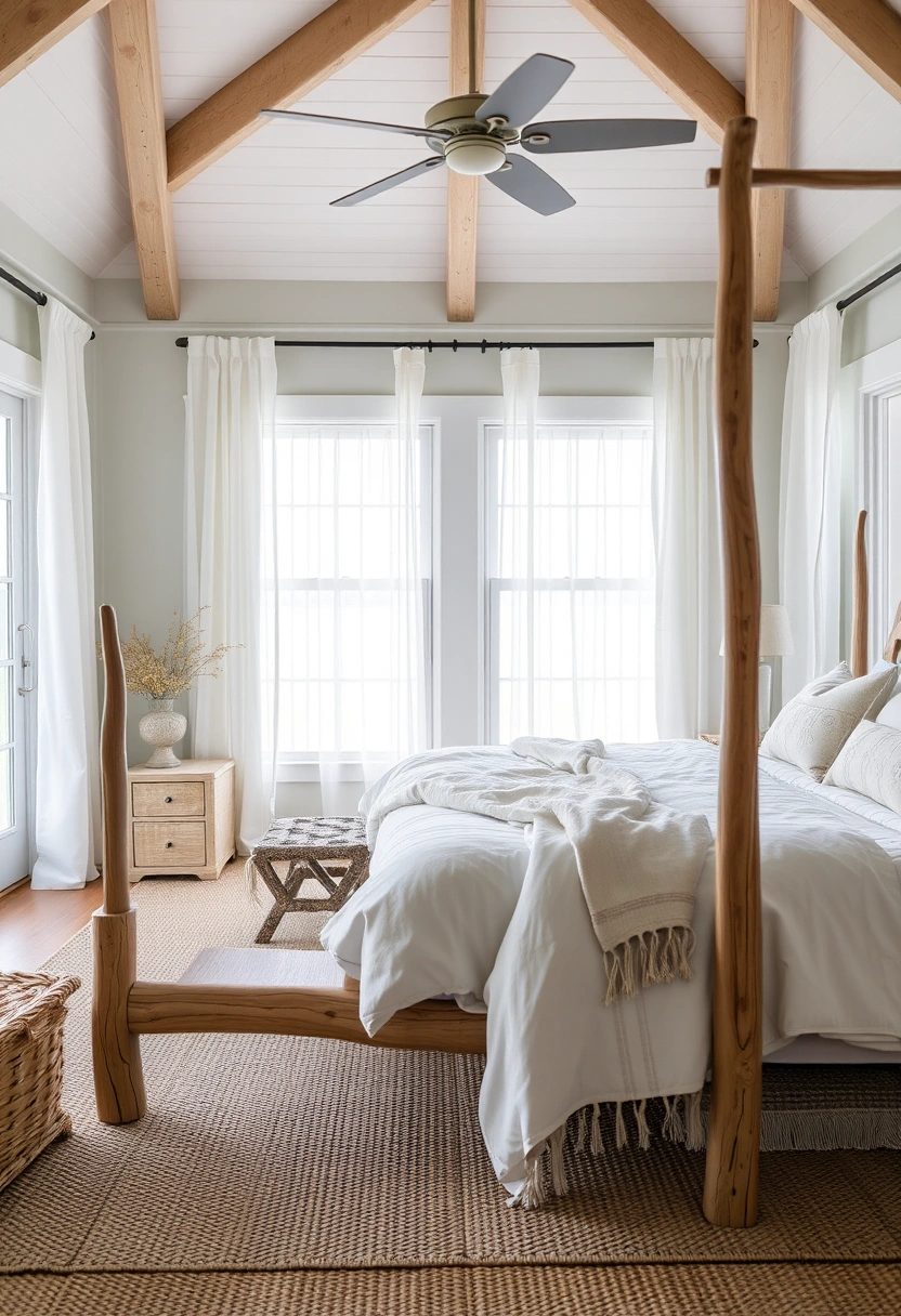 Lake house bedroom decor ideas 1