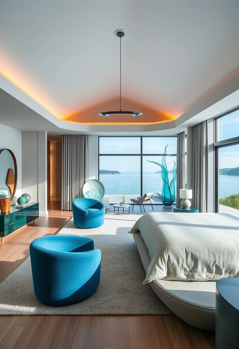 Lake house bedroom decor ideas 16