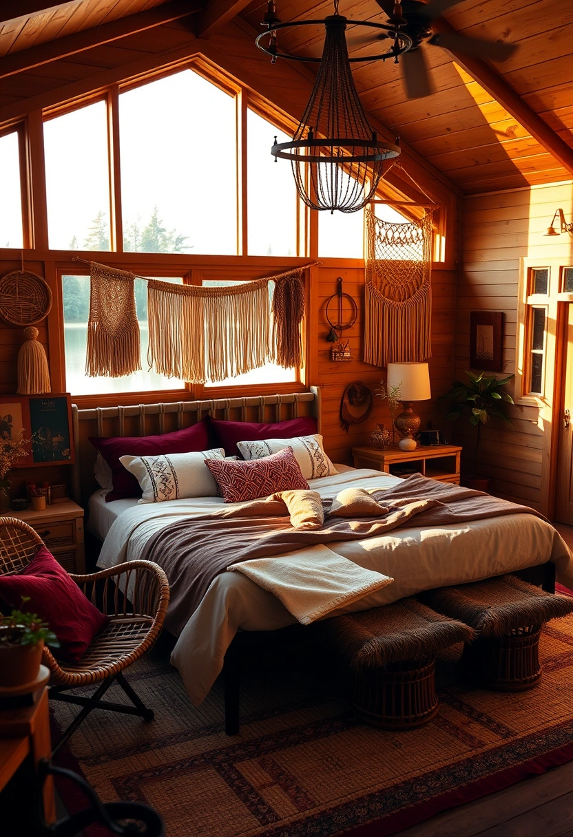 Lake house bedroom decor ideas 5