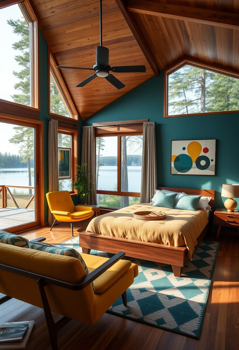 Lake house bedroom decor ideas 7