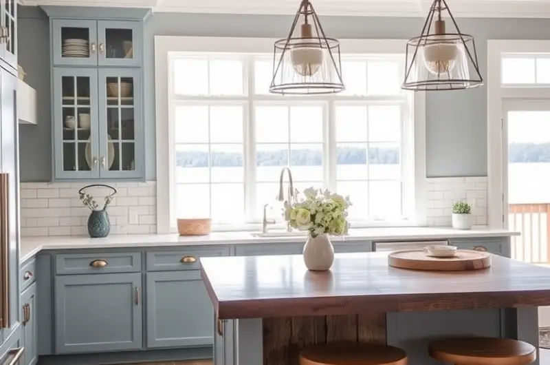 Lake house kitchen ideas 1