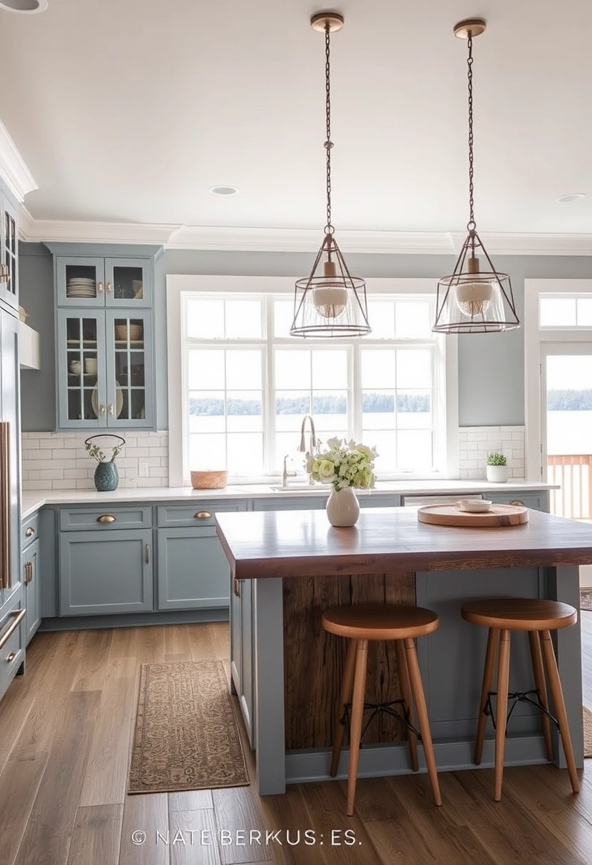 Lake house kitchen ideas 1