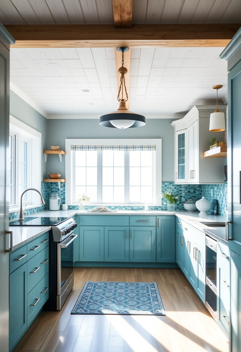 Lake house kitchen ideas 18