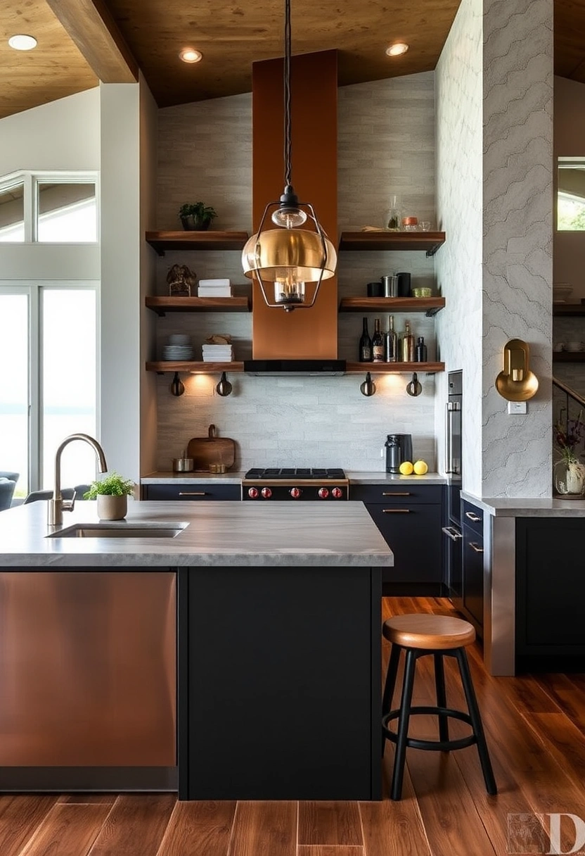 Lake house kitchen ideas 20