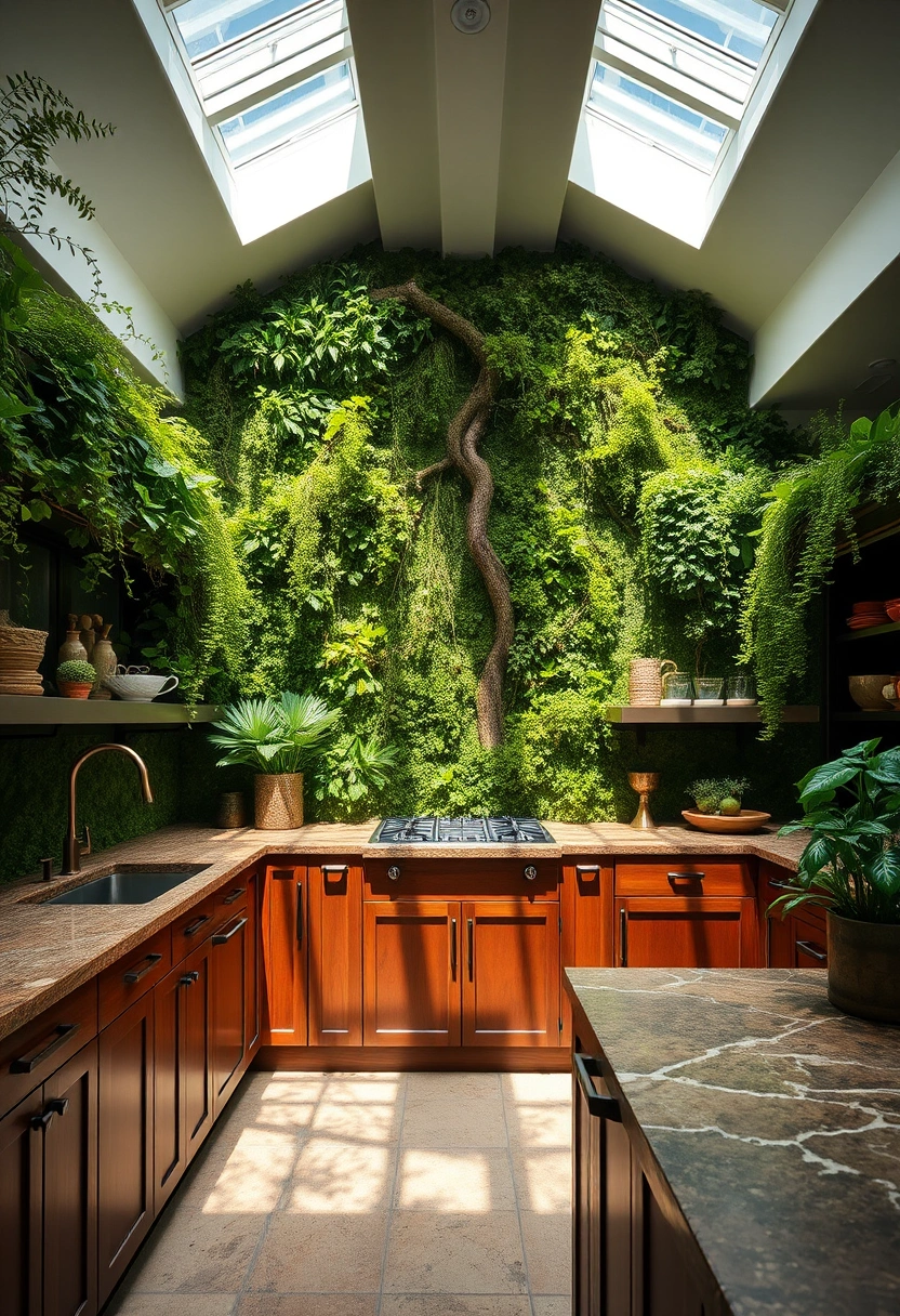 Light academia kitchen ideas 14