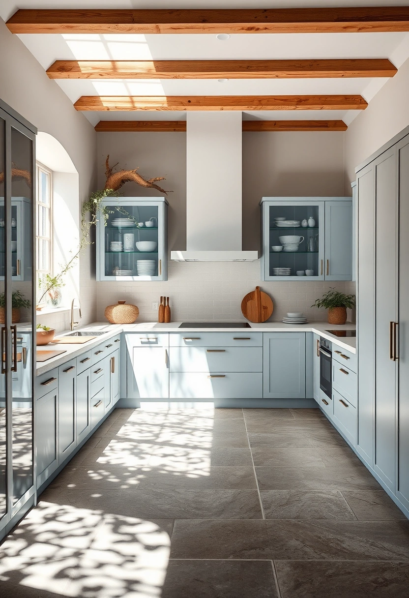 Light academia kitchen ideas 6