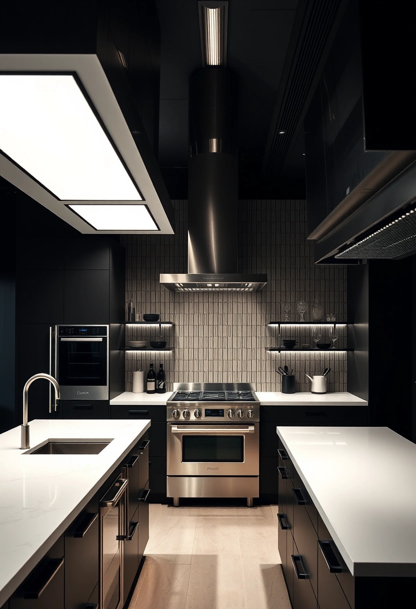 Light academia kitchen ideas 7