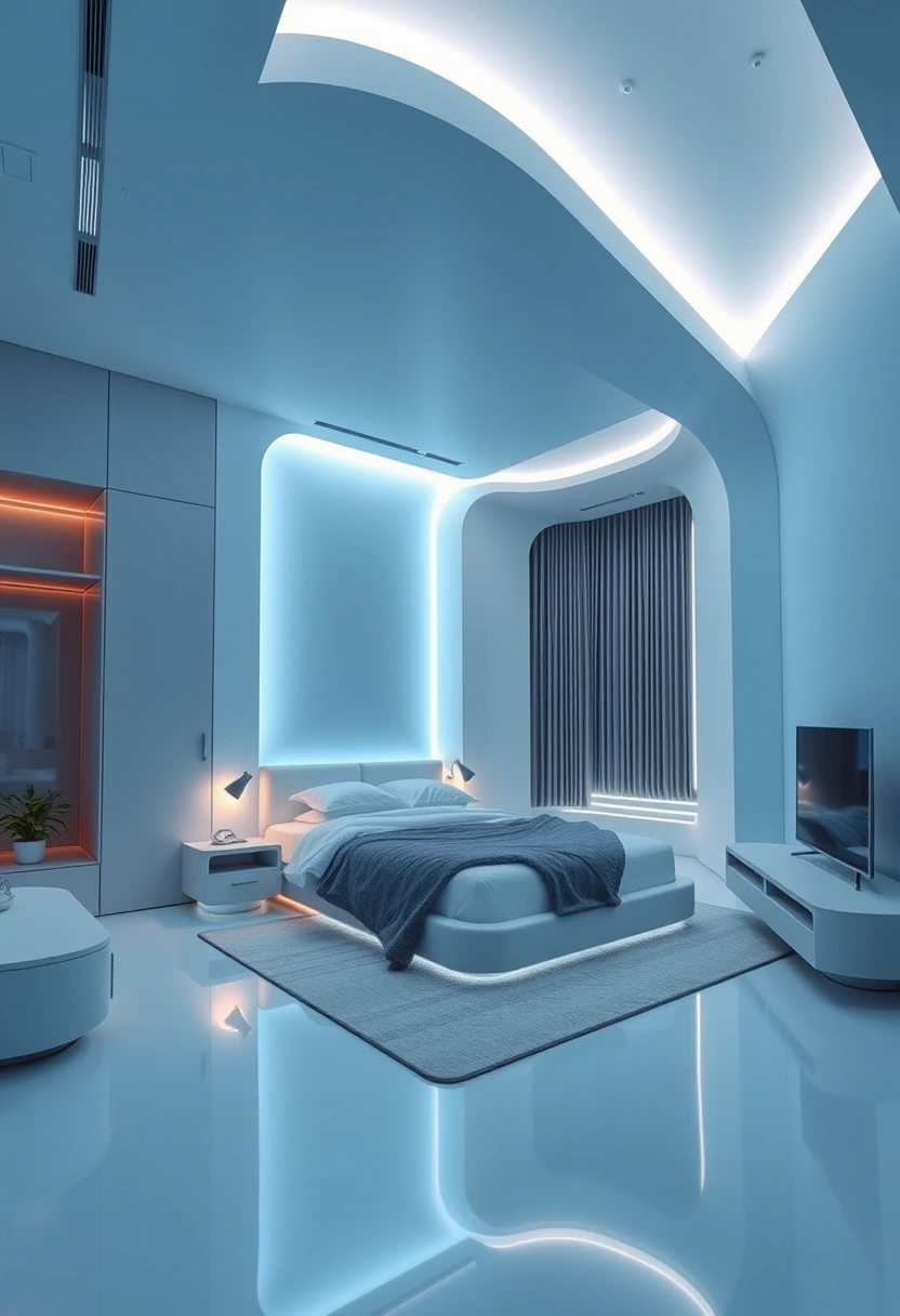 Light blue bedroom ideas 10