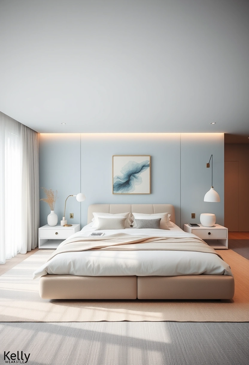 Light blue bedroom ideas 20