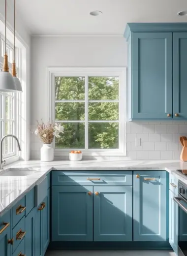 Light blue kitchen ideas 1