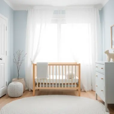 Light blue nursery ideas 1