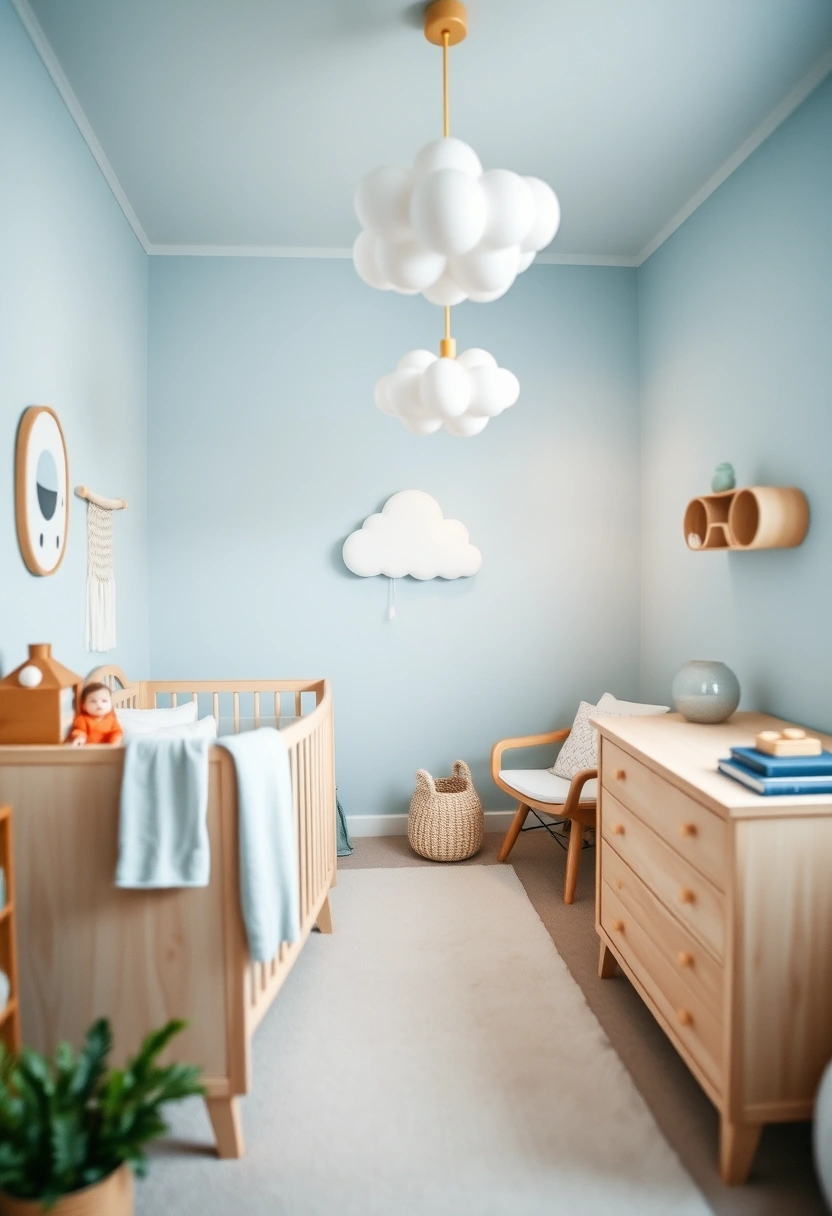 Light blue nursery ideas 2