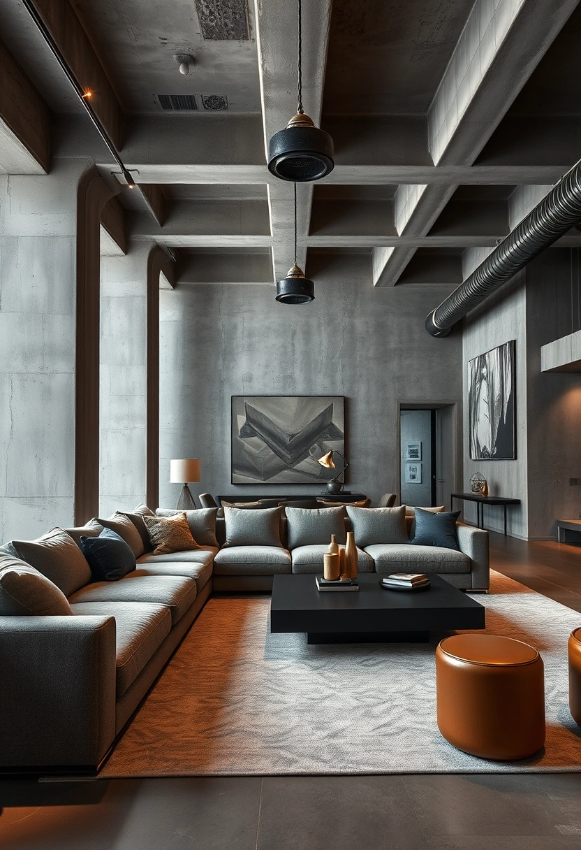 Living room grey couch ideas 14