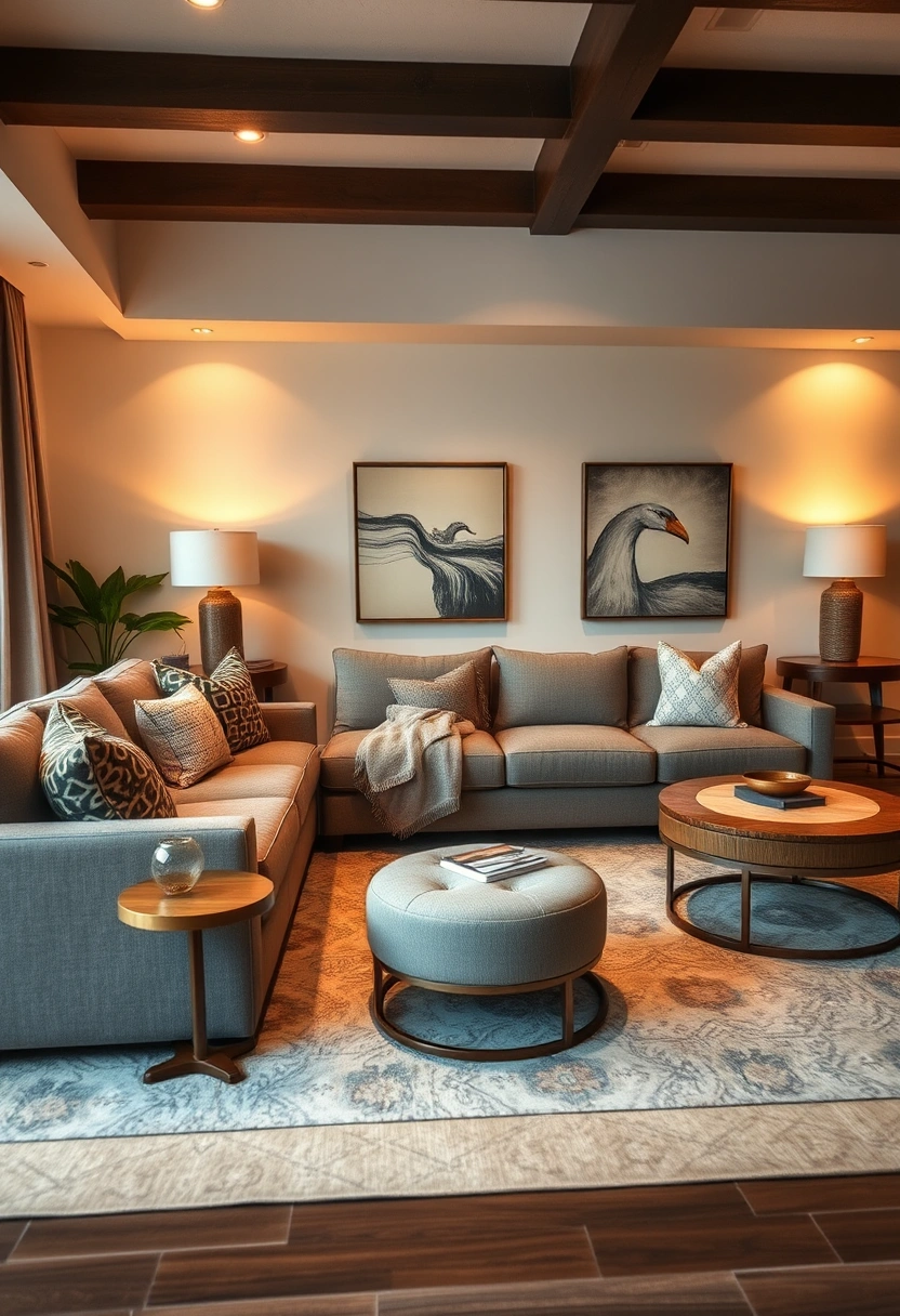 Living room grey couch ideas 16