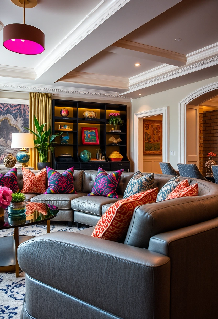 Living room grey couch ideas 18