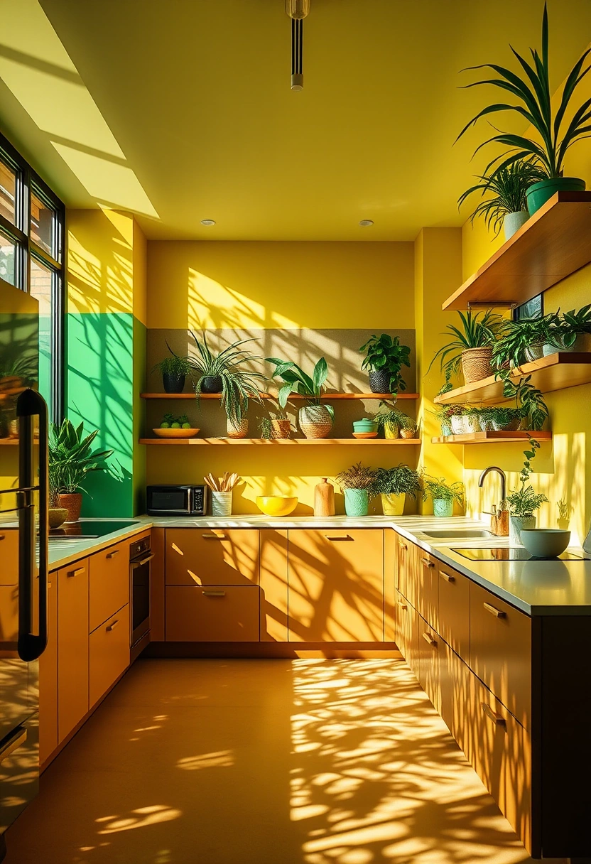 Mid century modern kitchen decor ideas 13