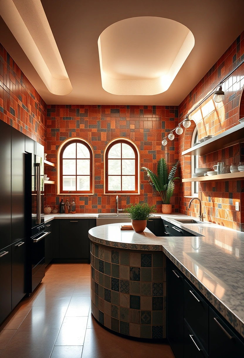 Mid century modern kitchen decor ideas 16