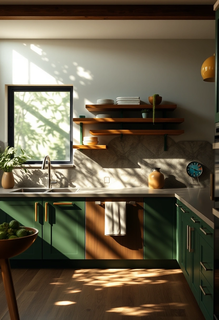 Mid century modern kitchen decor ideas 20