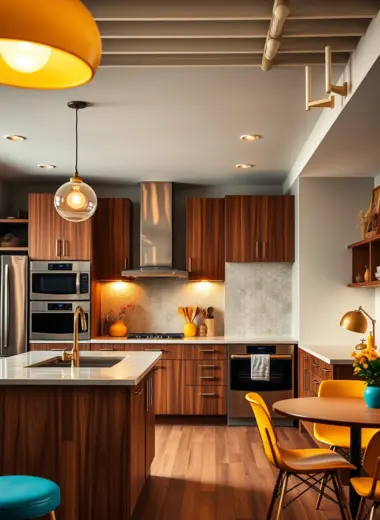 Mid century modern kitchen ideas 1