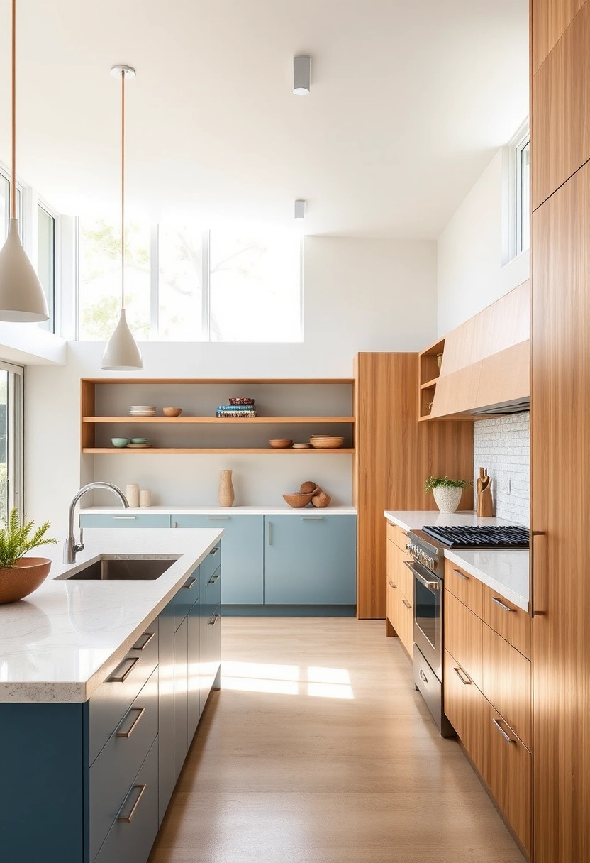 Mid century modern kitchen ideas 10