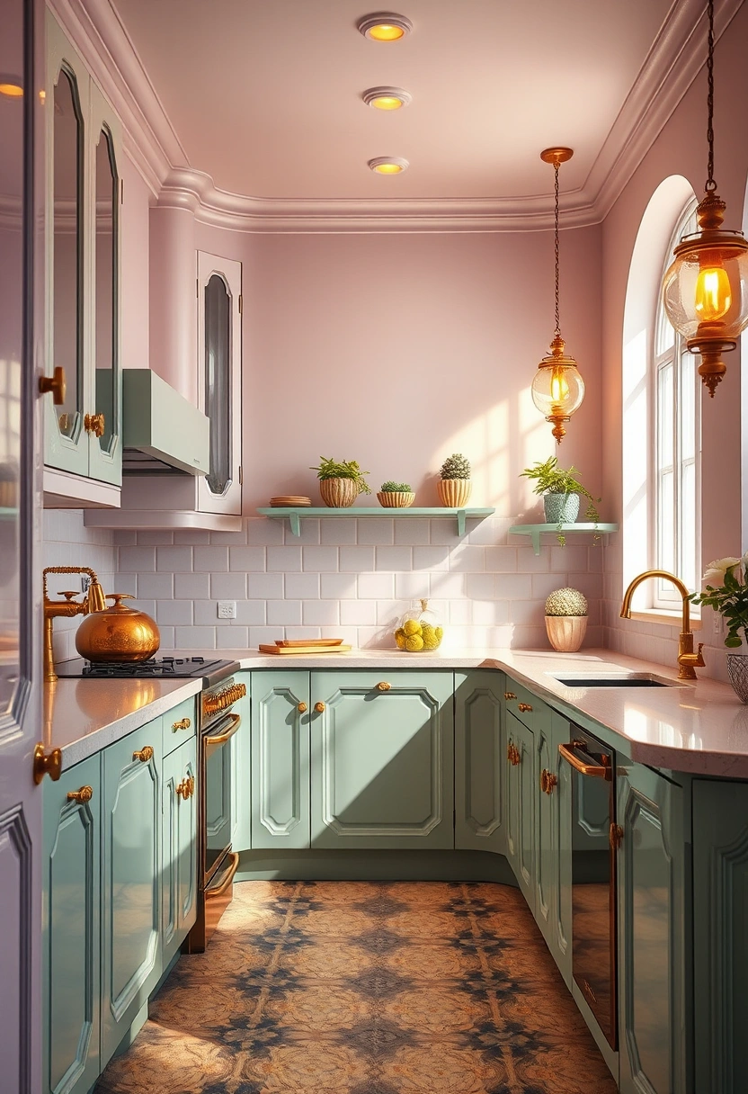 Mid century modern kitchen ideas 15