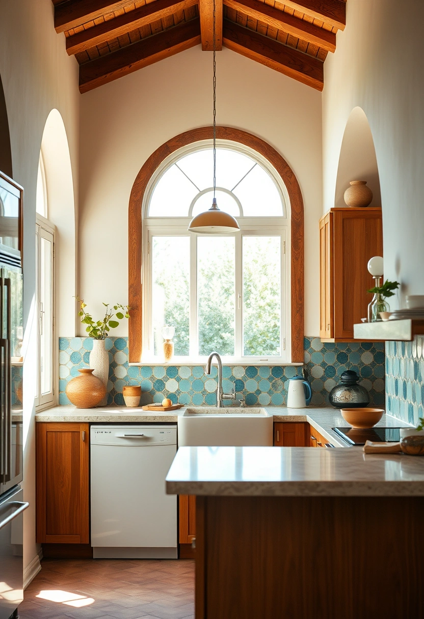 Mid century modern kitchen ideas 17