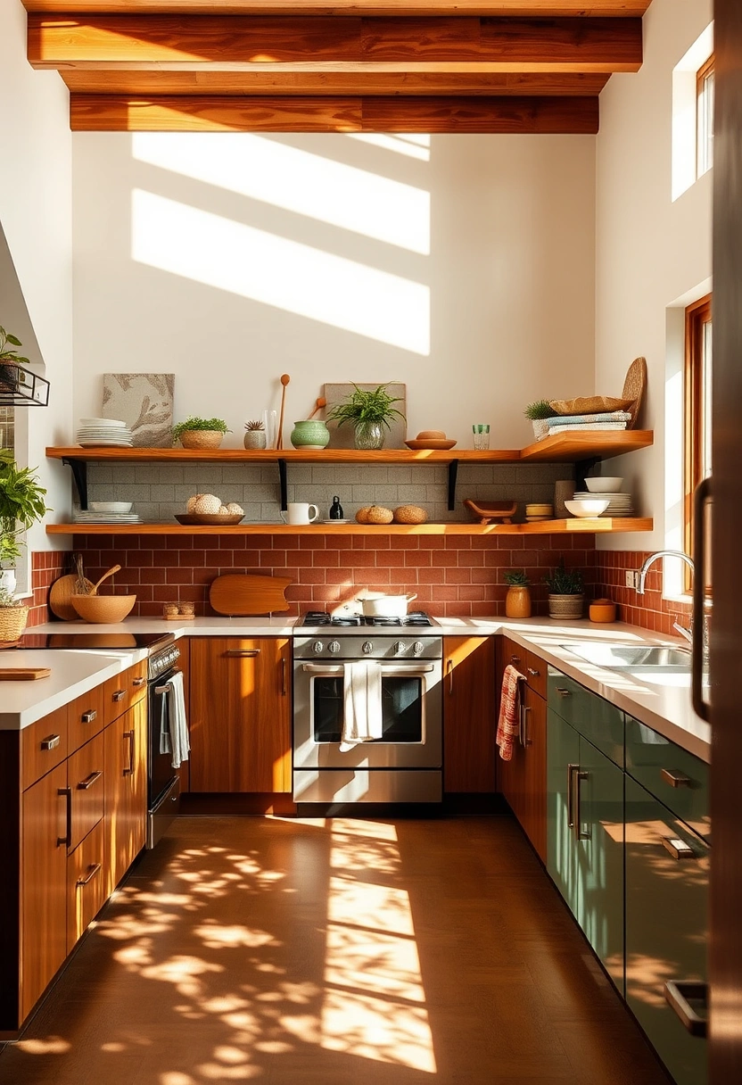 Mid century modern kitchen ideas 6
