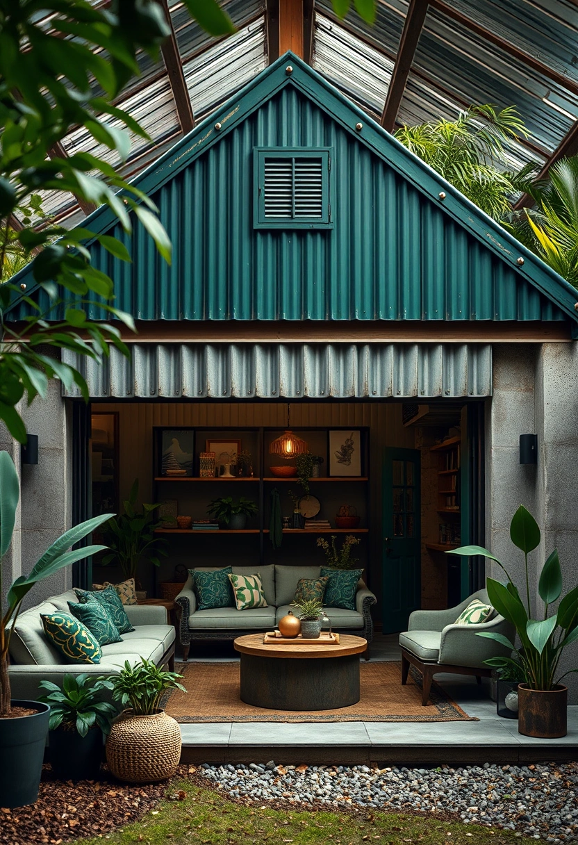 Mini barndominium exterior ideas 12