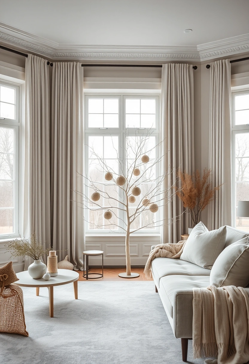 Minimal Christmas tree decor ideas 13