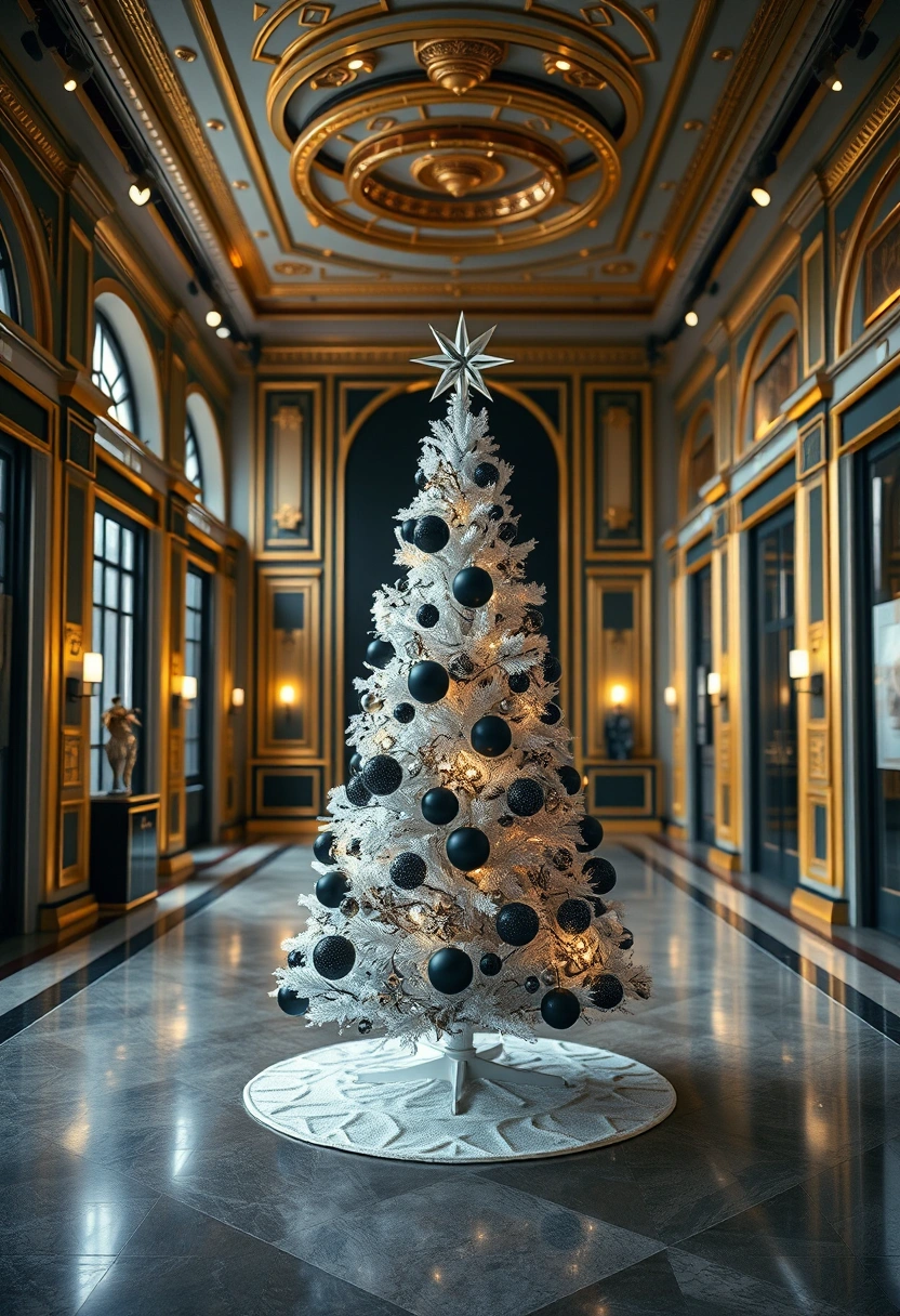 Minimal Christmas tree decor ideas 17