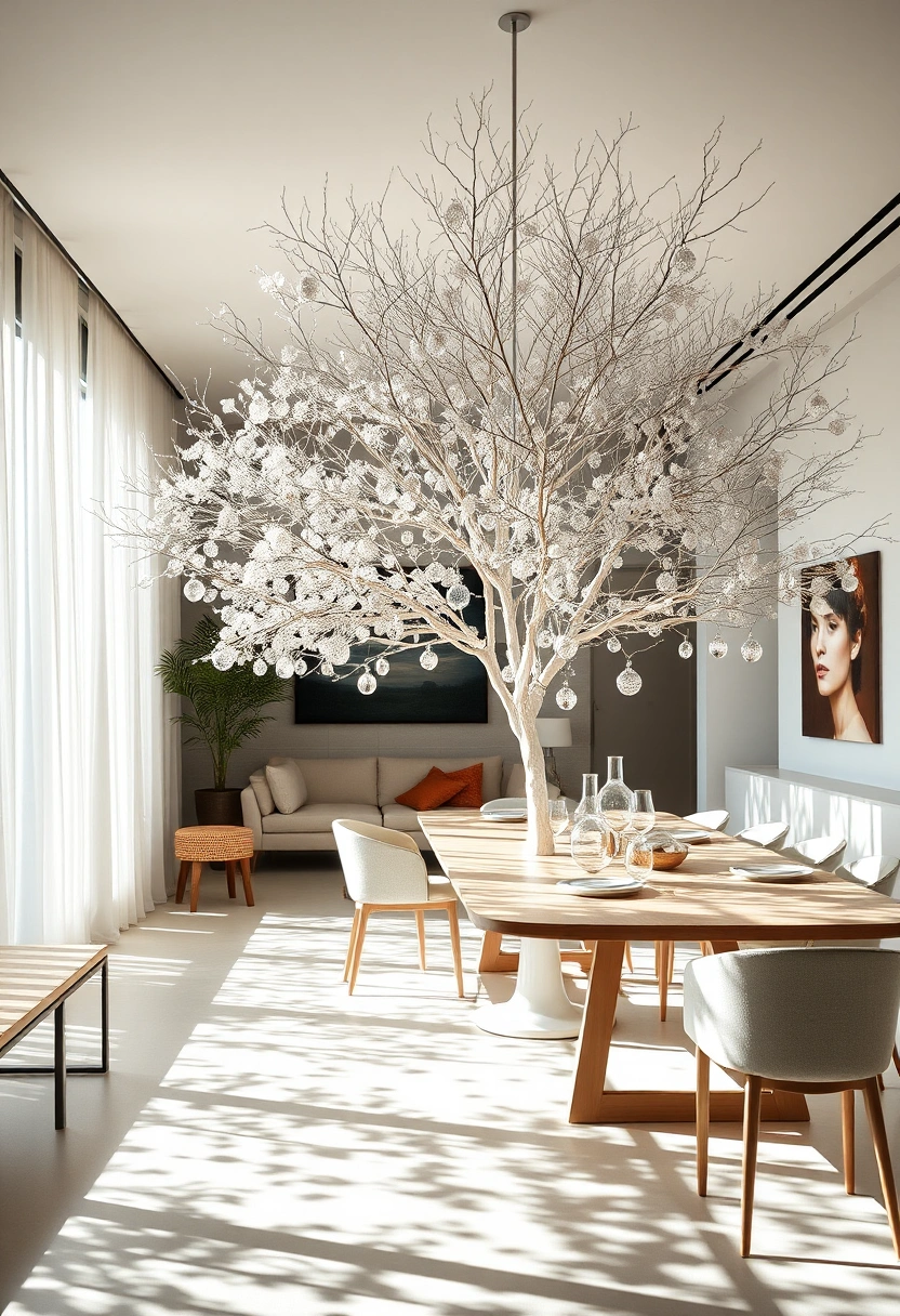 Minimal Christmas tree decor ideas 5