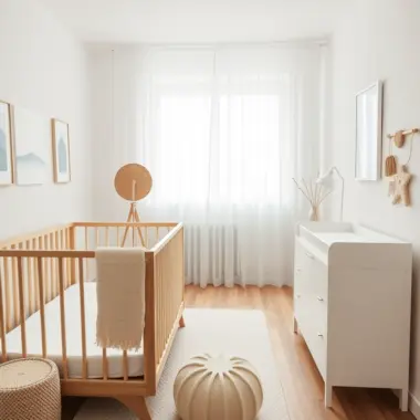 Minimalist nursery ideas 1