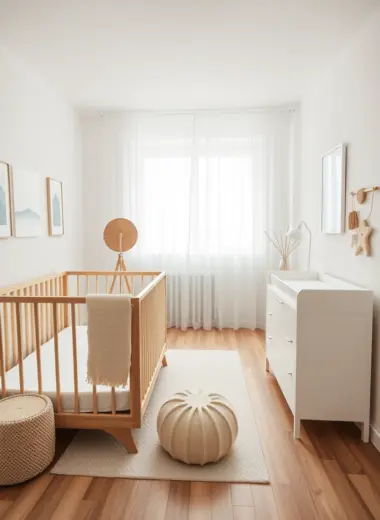 Minimalist nursery ideas 1