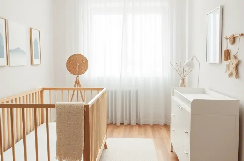 Minimalist nursery ideas 1